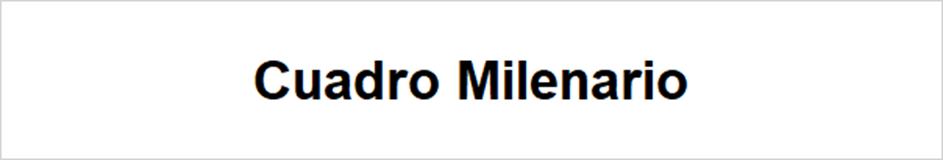 Cuadro Milenario