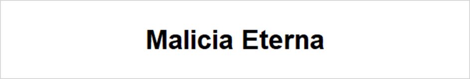 Malicia Eterna