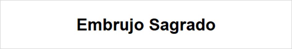 Embrujo Sagrado