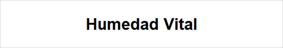 Humedad Vital