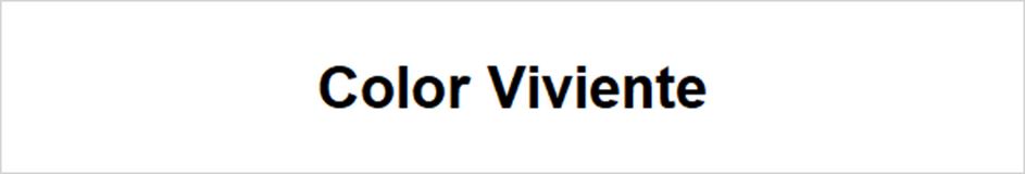 Color Viviente