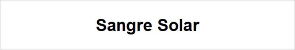 Sangre Solar