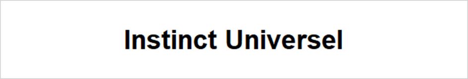 Instinct Universe