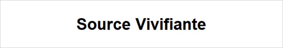 Source Vivifiante
