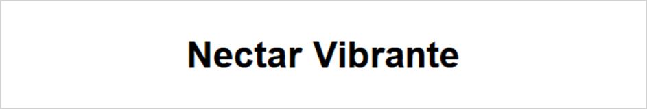 Nectar Vibrante