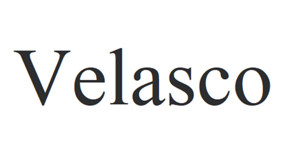 Изображение товарного знака Velasco