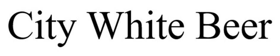 City White Beer