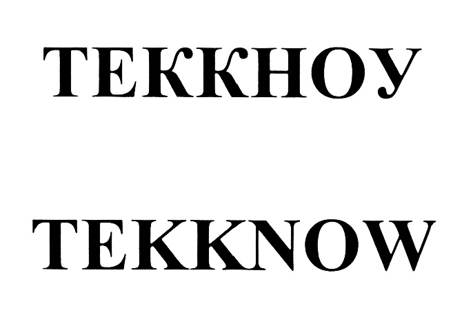 ТЕККНОУ TEKKNOW