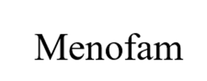 Изображение товарного знака Menofam