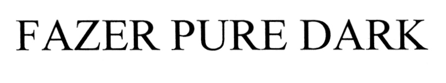 FAZER PURE DARK