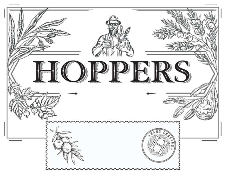 Изображение товарного знака HOPPERS HAND CRAFTED