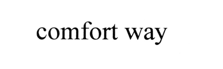comfort way