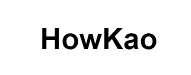 Изображение товарного знака HowKao