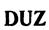 Изображение товарного знака DUZ