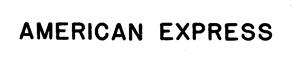 AMERICAN EXPRESS