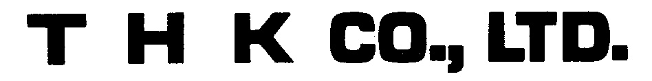 Изображение товарного знака THK CO., LTD.