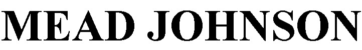 MEAD JOHNSON