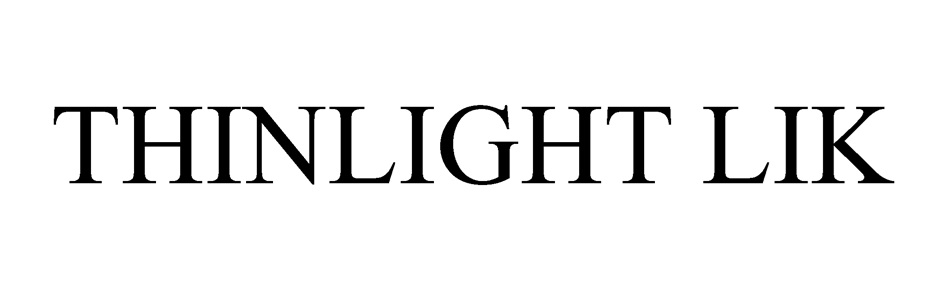 Изображение товарного знака THINLIGHT LK