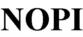 Изображение товарного знака NOPI