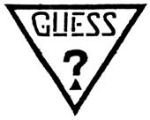 Изображение товарного знака GUESS ?