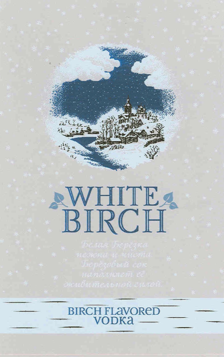 WHITE BIRCH BIRCH FLAVORED VODKA