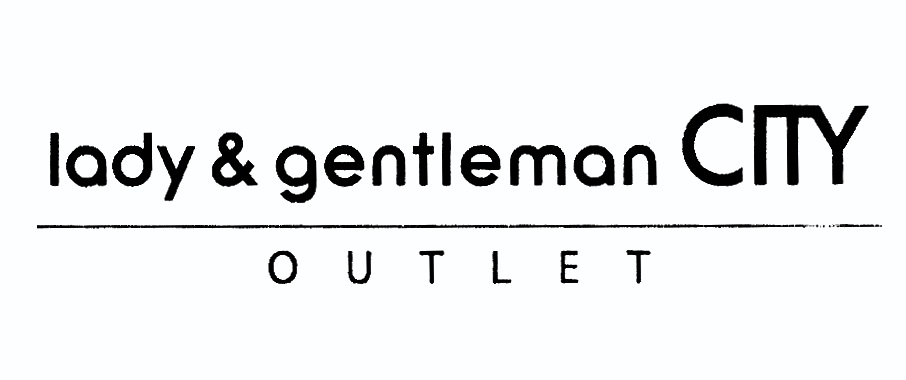 Изображение товарного знака lady & gentleman CITY OUTLET