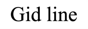 Gid line