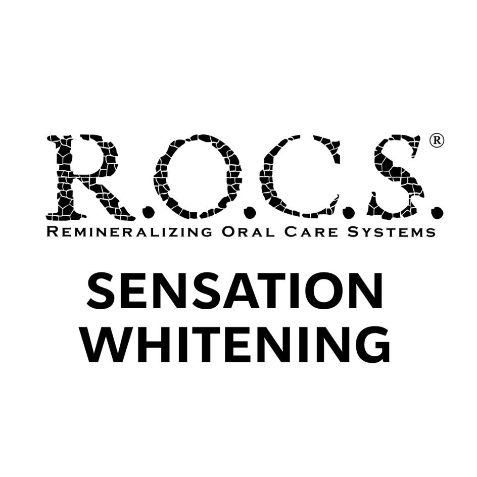 R.O.C.S. REMINERALIZING ORAL CARE SYSTEMS SENSATION WHITENING