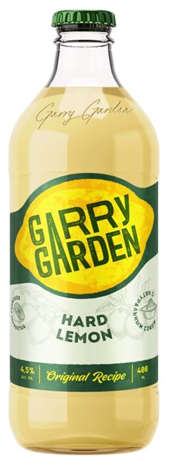 Изображение товарного знака Garry Garden GARRY GARDEN HARD LEMON 4.5% ALC. VOL.…