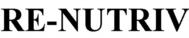 RE-NUTRIV