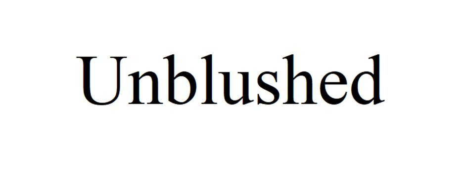 Изображение товарного знака Unblushed