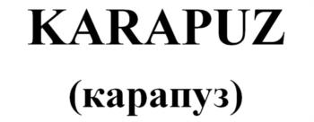 KARAPUZ (карапуз)