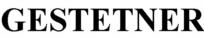 GESTETTNER