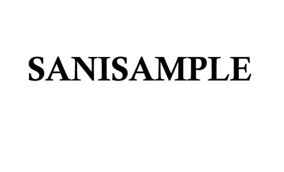SANISAMPLE