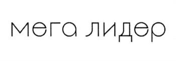 мего лидер