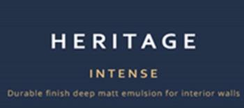 HERITAGE INTENSE Durable finish deep matt emulsion for interior walls