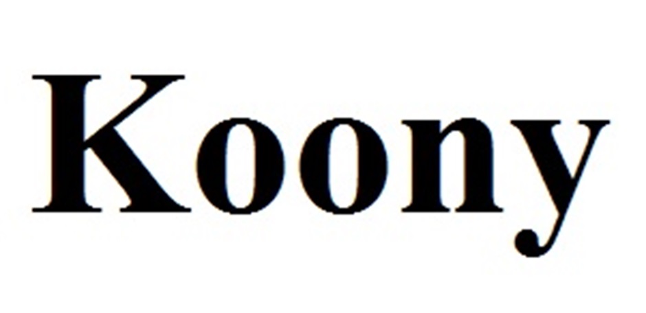 Изображение товарного знака Koony