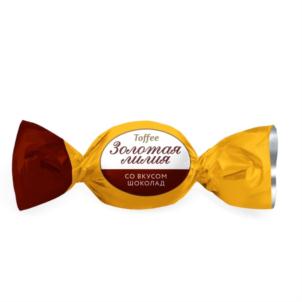 Toffee Золотая милая со вкусом шоколада