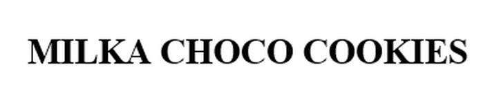 MILKA CHOCO COOKIES