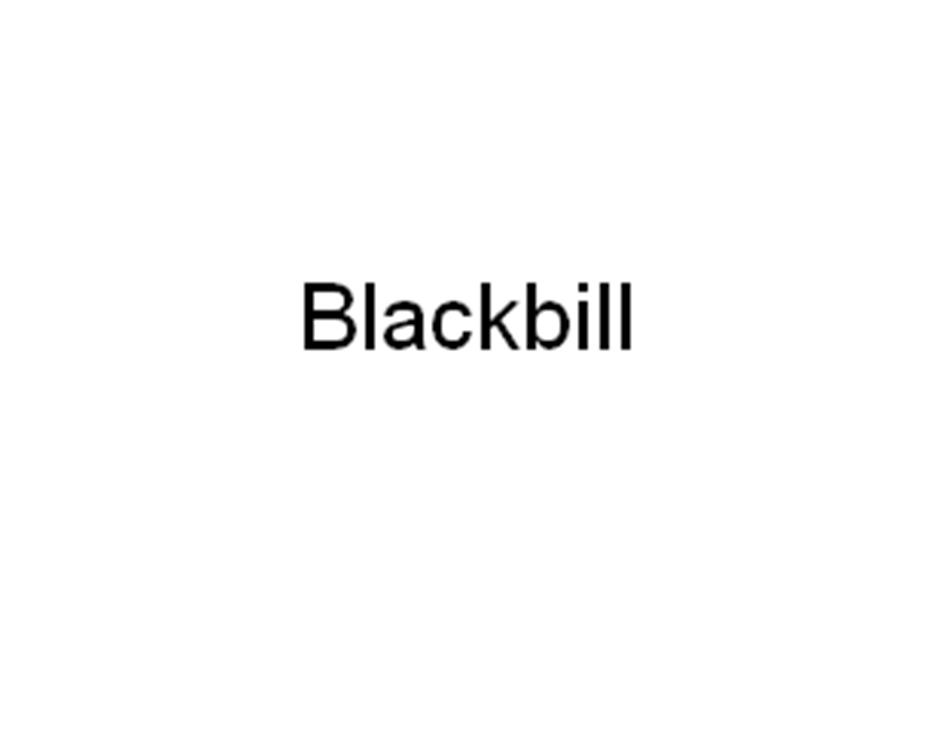 Blackbill