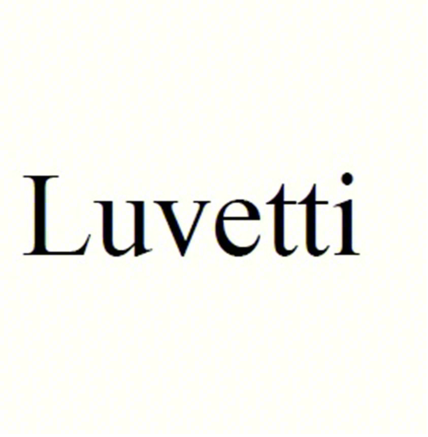 Изображение товарного знака Luvetti