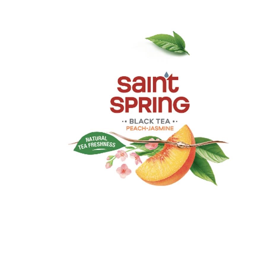 saint SPRING BLACK TEA PEACH-JASMINE NATURAL TEA FRESHNESS