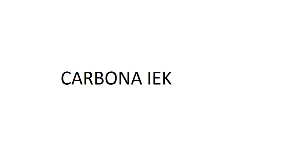 Изображение товарного знака CARBONA IEK