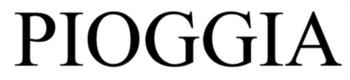 PIOGGA