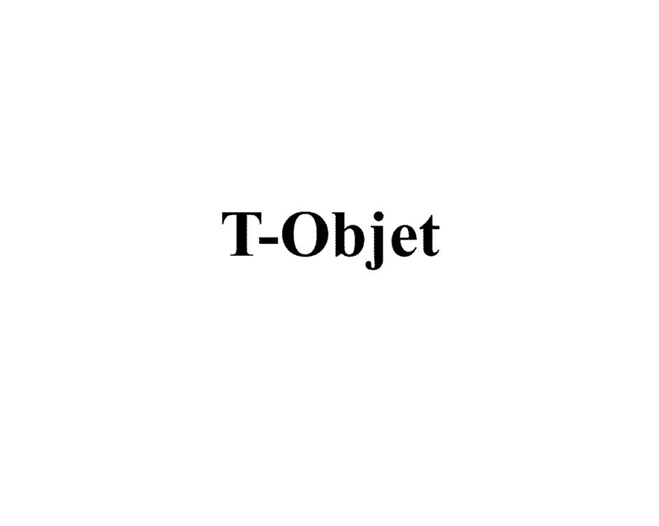 T-Objet