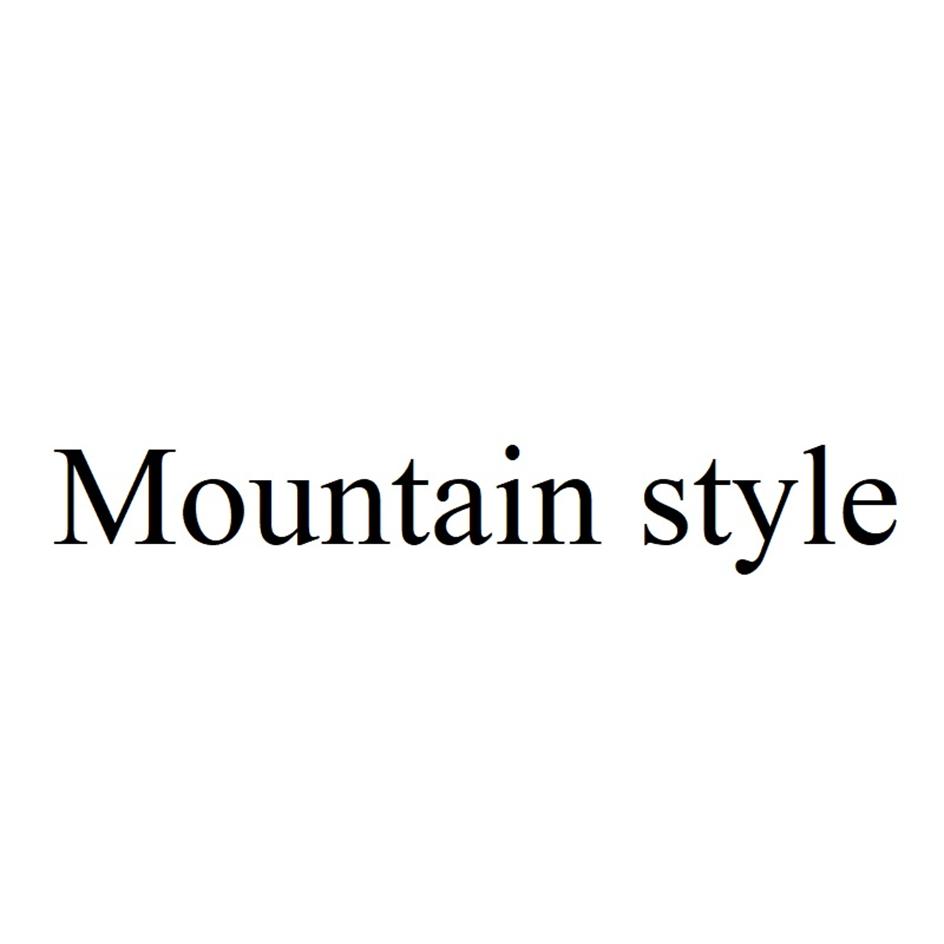 Mountain style