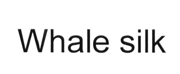 Изображение товарного знака Whale silk