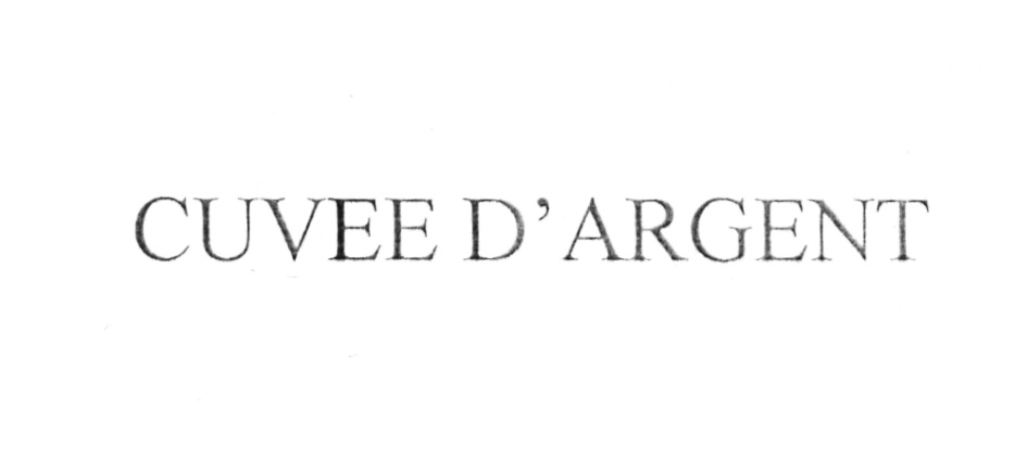 CUVEE D’ARGENT