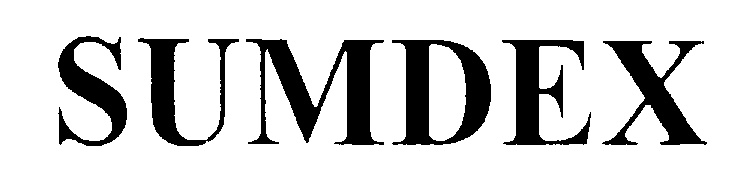 Изображение товарного знака SUMDEX
