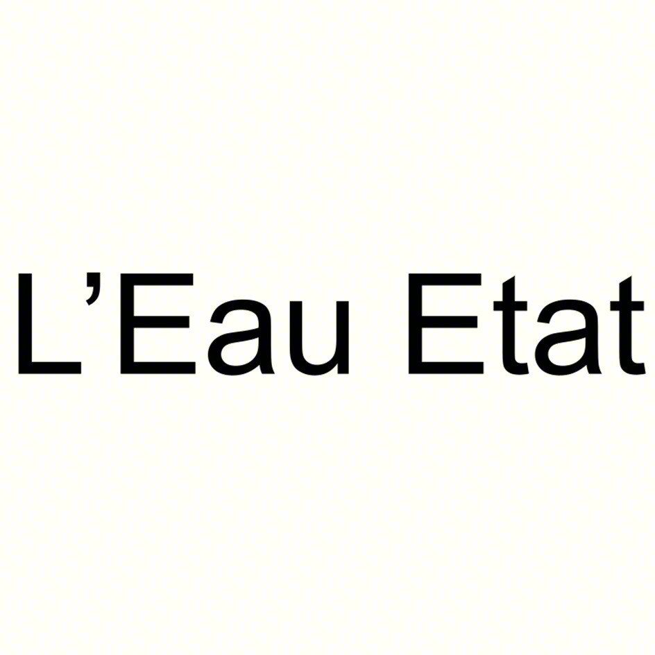 L'Eau Etat